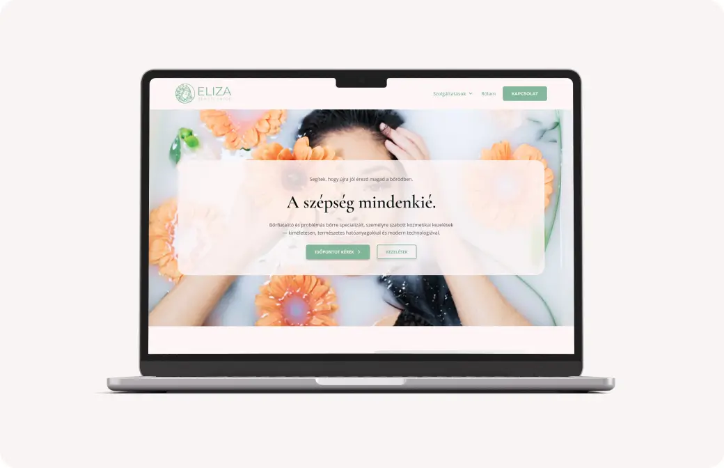 Eliza beauty salon hero